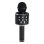 Microfone Denver KMS-20BMK2 sem fios Bluetooth 3,5 mm com altifalante integrado