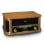 Tocadiscos Lenco TCD-2571WD 10W RMS Bluetooth 5.0 Riemenaandrijving Cassette CD USB Hout LCD
