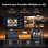Mini PC GEEKOM A9 Max AMD Ryzen 9 HX 470 32GB 1TB SSD Radeon 890M Windows 11 Pro Dual LAN WiFi 7