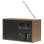 Radio Denver DAB-46DARK GREY Internet Analógico Digital DAB+ FM 2W LCD Negro Marrón