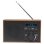 Radio Denver DAB-46DARK GREY Internet Analógico Digital DAB+ FM 2W LCD Negro Marrón