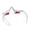 Massaggiatore per Occhi Beautifly IllumiEyes Therapy Blush Bianco/Rosa