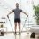Pack Plataforma Vibratoria InnovaGoods Vivflow con Altavoz y Bandas de Resistencia
