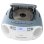 Radio Portátil Reflexion RCR2260 FM PLL 20W LCD Azul