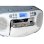 Radio Portátil Reflexion RCR2260 FM PLL 20W LCD Azul