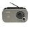 Personalradio Denver TR-51GR Analog FM Grau Externe Antenne