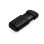Unidad USB Verbatim PinStripe 128 GB USB 2.0 Negra con Tapa