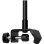 Microphone HyperX Shield filtre anti-pop métal noir compatible universel