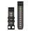 Pulsera Garmin QuickFit para relojes inteligentes, Negro/Gris, 26 mm, Silicona