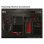 Ratón Atlantis Land P009-X905 USB 7000 DPI Noir RGB Gaming