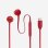 Auriculares JBL Tune 305C con cable USB-C para llamadas y música, color rojo