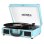 Tornamesa Victrola VSC-550BT-TRQ Turquoise Bluetooth Tracción por Correa