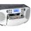 Radio portátil Reflexion RCR2260 FM 20W PLL LCD azul con agarradera