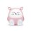 Relógio Despertador Digital Bigben Interactive BTKIDSCAT Rosa Bluetooth 5.0