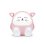 Relógio Despertador Digital Bigben Interactive BTKIDSCAT Rosa Bluetooth 5.0