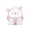 Relógio Despertador Digital Bigben Interactive BTKIDSCAT Rosa Bluetooth 5.0