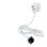 Regleta REV 2 Tomas 3 m Interior Blanco 3500 W