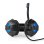 Auriculares Nedis GHST250BK con cable USB y jack 3,5 mm para gaming con LED negro