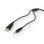 Auriculares Nedis GHST250BK con cable USB y jack 3,5 mm para gaming con LED negro