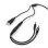 Auriculares Nedis GHST250BK con cable USB y jack 3,5 mm para gaming con LED negro