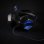 Auriculares Nedis GHST250BK con cable USB y jack 3,5 mm para gaming con LED negro