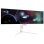 Monitor PC LC-Power LC-M44-DFHD-120 43,8" Double Full HD 120Hz IPS-ADS Hub USB-C Altezza Regolabile