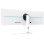 Monitor PC LC-Power LC-M44-DFHD-120 43,8" Double Full HD 120Hz IPS-ADS Hub USB-C Altezza Regolabile
