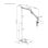 Kimex 016-1604 Suporte Monitor Articulado Chão Médico 17 a 32" VESA Máx 4kg