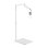 Kimex 016-1605 Suporte Monitor Médico de Chão Articulado 17 a 32" VESA Máx 4kg Base Larga