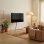 Kimex 030-1747 Suporte TV de Chão 49 a 70" VESA 200x200 a 600x400 Máx 40kg Cromado