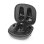 Auricolari Nedis HPBT5060BK wireless Bluetooth con cancellazione rumore, microfono e custodia USB-C neri
