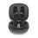 Auricolari Nedis HPBT5060BK wireless Bluetooth con cancellazione rumore, microfono e custodia USB-C neri