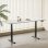 Kimex Escritorio Motorizado Sentado De Pie, 180 X 75 Cm, Tablero Blanco Con Bordes Redondeados/base Negra