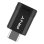 Unidad flash USB PNY Elite-X 256 GB USB Tipo C 3.2 Gen 1 200 MB/s negra