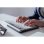 Teclado BakkerElkhuizen S-board 840 Tenkeyless com fio AZERTY cinza claro