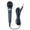 Microphone BigBen PARTYMIC filaire karaoké câble 4 m noir