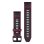 Correa Garmin Quickfit para relojes inteligentes, silicona, grafito y rojo, 20 mm