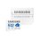 Tarjeta MicroSD Samsung MB-MD512S 512 GB Clase 10 UHS-I V30 A2 Azul Gris Blanco