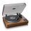 Plattenspieler Lenco LBTA-165WD Bluetooth 5.3 Automatisch Schwarz Holz