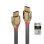 Cavo HDMI Lindy Gold Line 2 m HDMI 2.1 48 Gbit/s Grigio