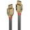 Cavo HDMI Lindy Gold Line 2 m HDMI 2.1 48 Gbit/s Grigio