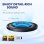 Auscultadores Soundcore Space Q45 Bluetooth sem fios, ANC, microfone, brancos