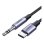 Cable Ugreen USB-C a Jack 3.5mm 1m Negro Plata