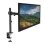 LogiLink BP0021 Supporto Monitor Scrivania 13 a 27" VESA 75x75 a 100x100 Max 8Kg Nero