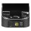 Auriculares Geemarc Telecom CL7370 OPTI inalámbricos y con cable TV, micrófono, negro
