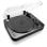 Plattenspieler Lenco LBT-120BK Bluetooth 2.1+EDR Halbautomatisch Schwarz 33/45 U/min