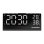 Despertador Blaupunkt CR10ALU FM PLL LED Alumínio Preto