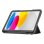 Funda Libro Mobilis para iPad 11'' y 10.9'', Negra/Transparente, Resistente a Golpes