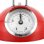 Báscula De Cocina Retro Klack Con Cuenco De Acero Inoxidable 1.8l, Capacidad 5kg, Mecánica De Alta Precisión Y Diseño Vintage Atemporal - Rojo