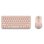 Teclado NGS NGS-KEYBOARD-0438 magnético multimedia recargable rosa AZERTY
